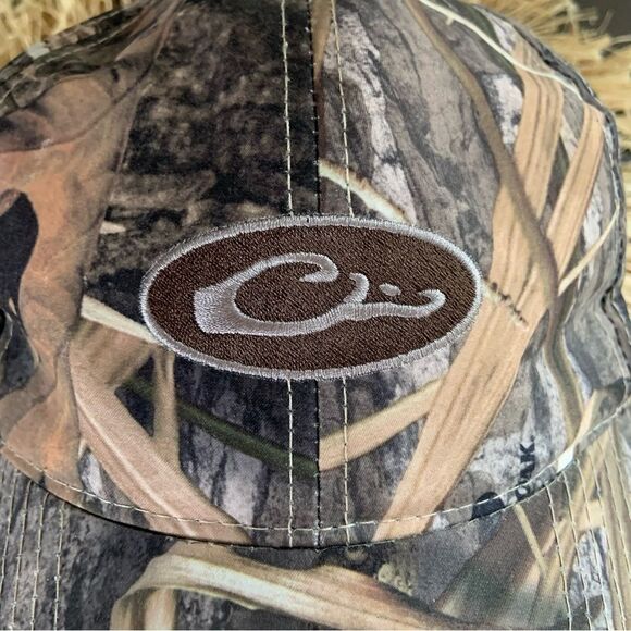 DRAKE Waterfowl Camo Cap One Size Fits Most Outdoors Hunting Hat - Picture 5 of 16